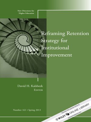 cover image of Reframing Retention Strategy for Institutional Improvement